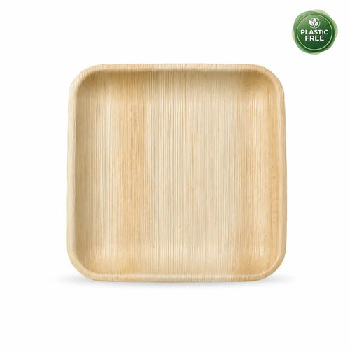 Palm Square Plate 25cm
