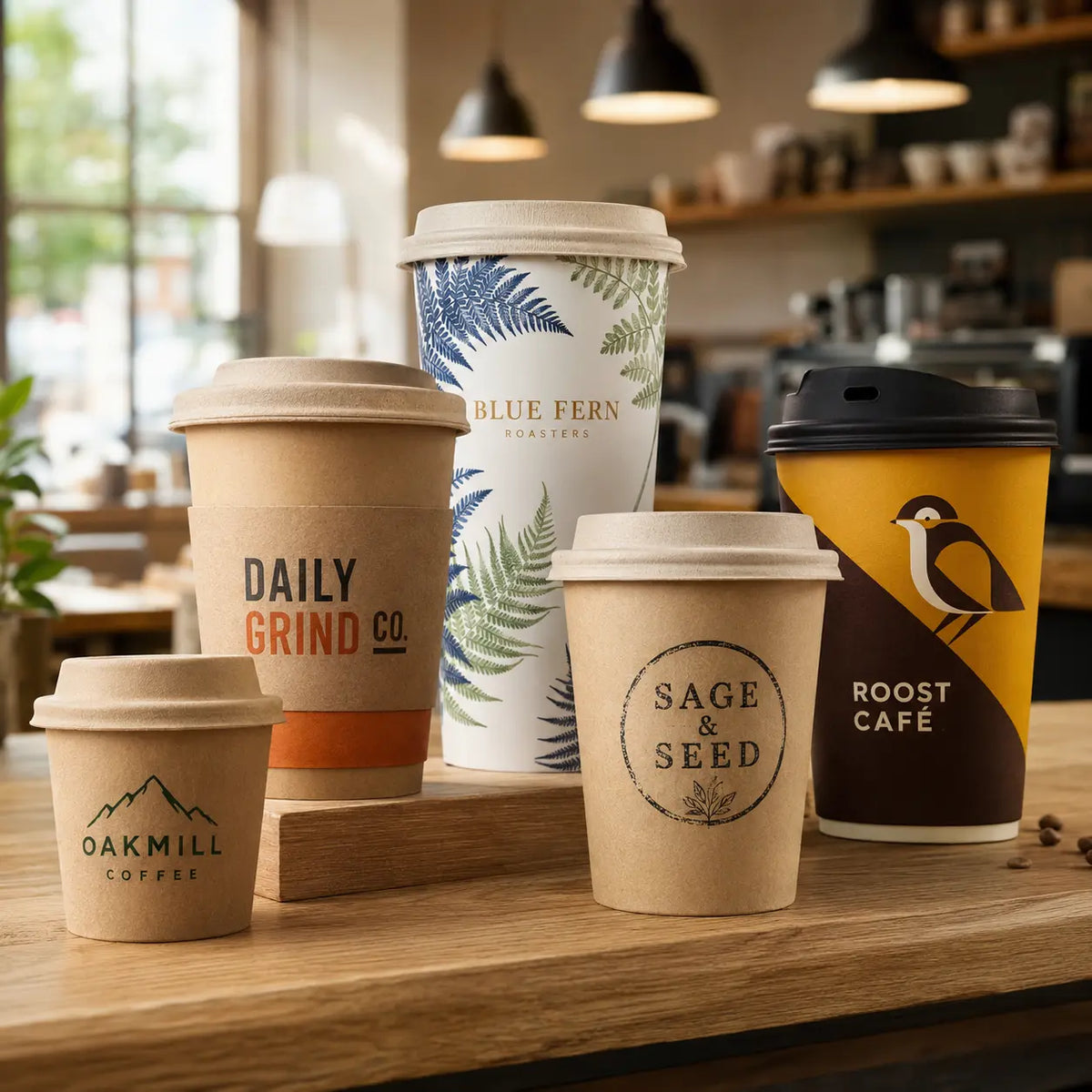 Bedrukte koffiebekers met logo voor horeca en bedrijven