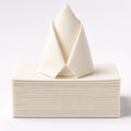Premium Disposable White Airlaid Paper Dinner Napkin – 40x40cm | 2 Ply, 1/8 Fold, Soft & Absorbent