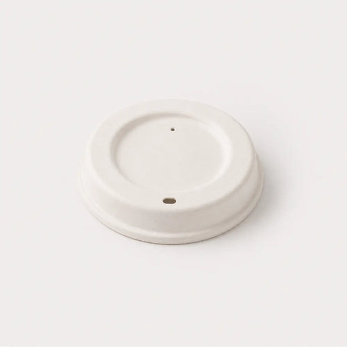 Round Bagasse Cup Lid 8oz