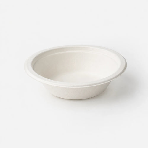 Eco Friendly 750 ml Round Bagasse Bowl – 17.5 × 4 cm