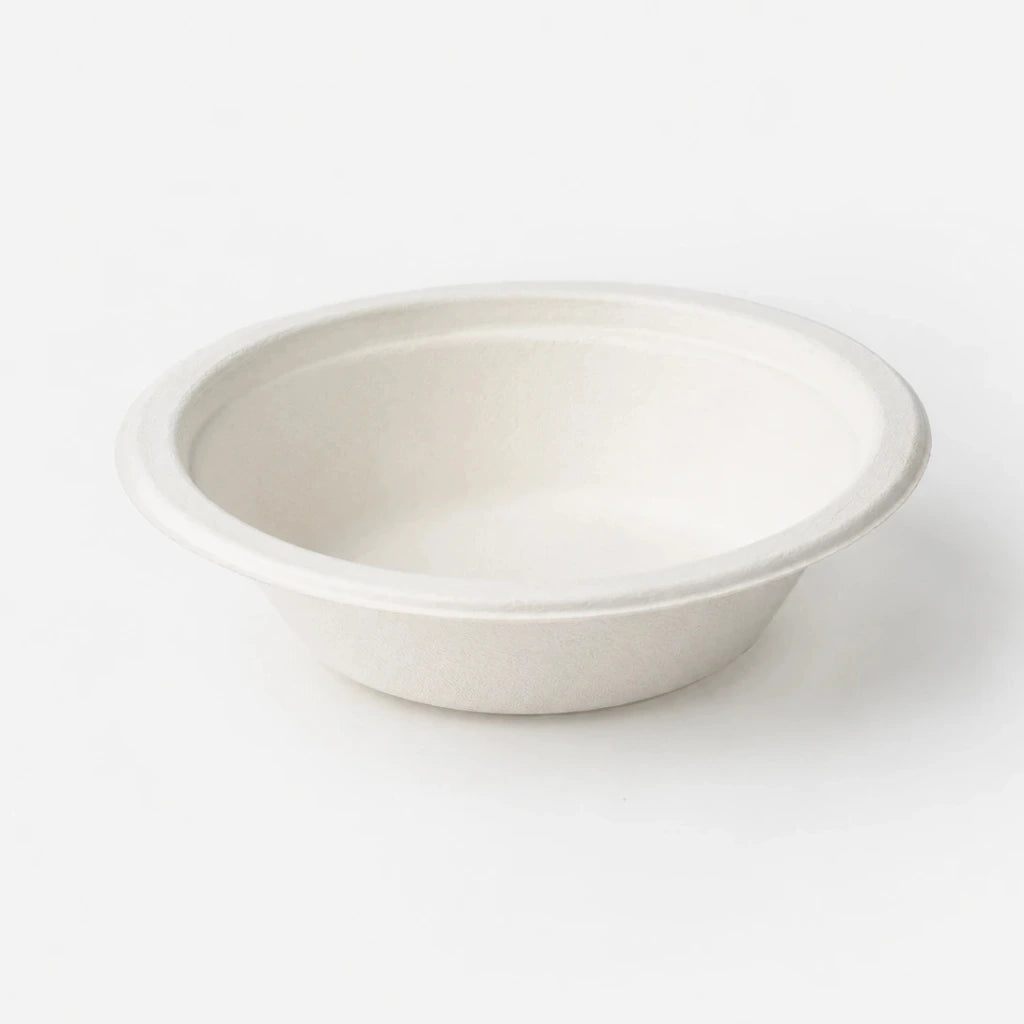 Milieuvriendelijke 1000 ml Ronde Bagasse Kom – 20,8 × 6 cm