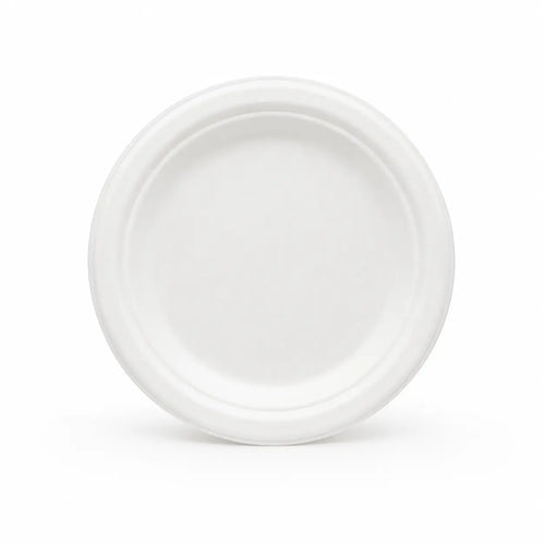 Bagasse Round Plate 18cm