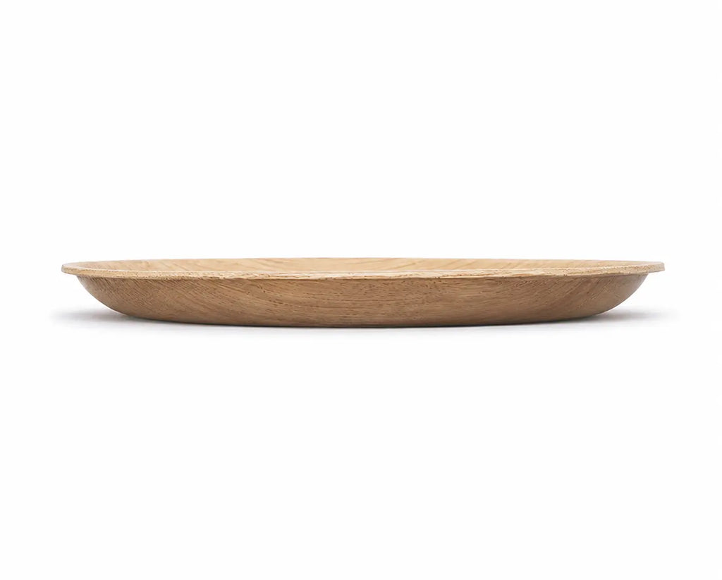 Organic Palm Round Plate - 25 cm