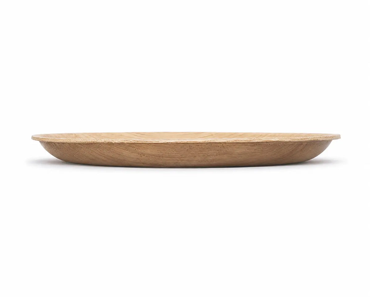 Organic Palm Round Plate - 25 cm