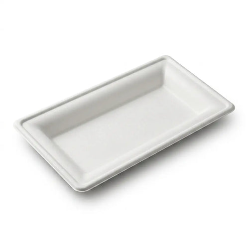 Bagasse Rectangular Food Tray