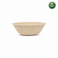 Organic Palm Leaf Round Dipping Bowl – 9 × 9 × 2.5 cm