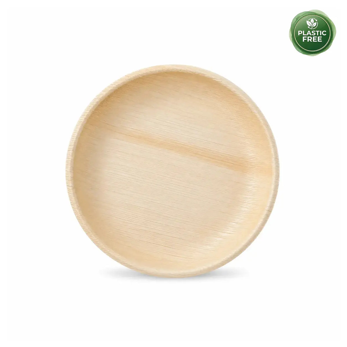 Organisch Palm Rond Bord - 24 cm
