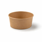 Eco-Friendly 32 oz Disposable Kraft Paper Salad Bowl – 1000 ml | 14.8 x 12.9 x 7.8 cm