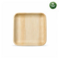 Organic Palm Square Plate - 23 cm