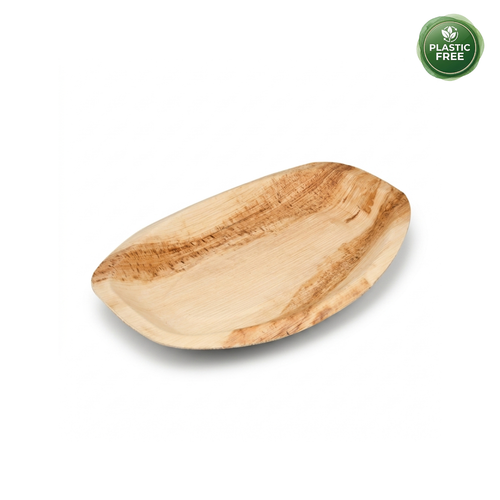 Palm Leaf Oval Platter Small