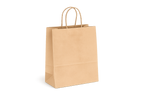 300×170×305mm Large Twist Handle Kraft Paper Bags